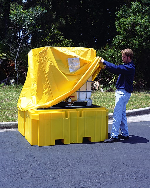 UltraTech IBC Spill Pallet Plus Pullover Cover