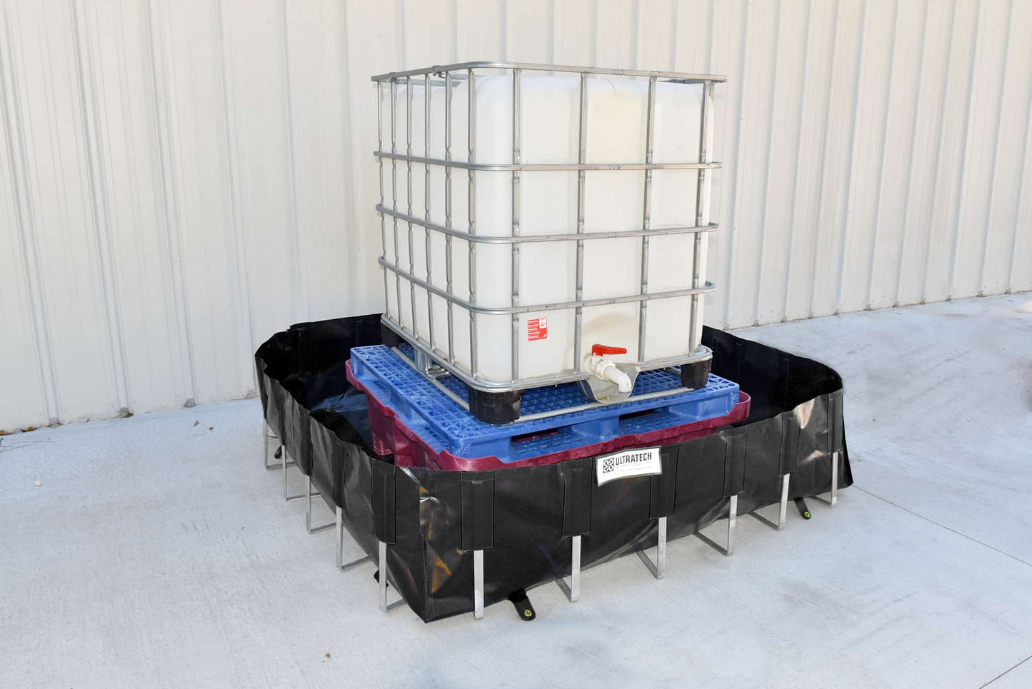 UltraTech IBC Berm with tank
