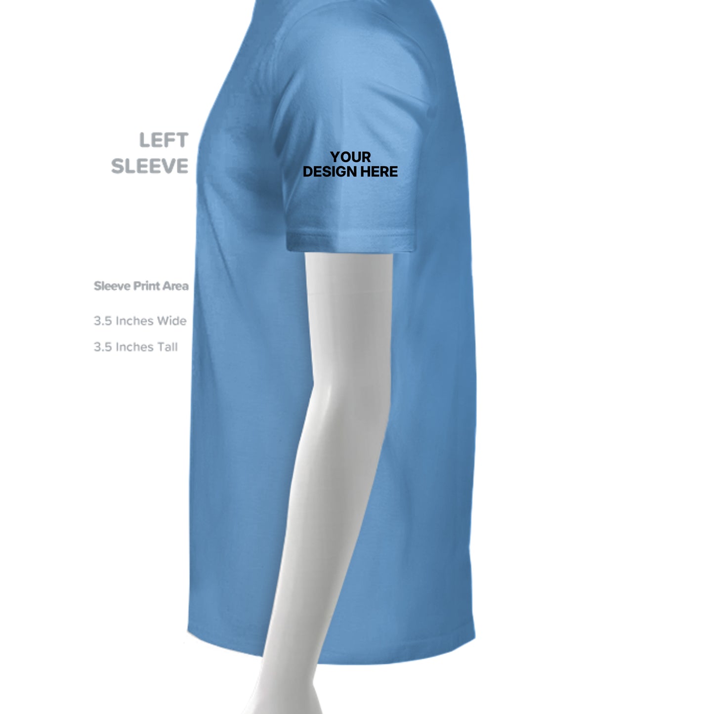 CAROLINA BLUE - 5170 - SLEEVE_LEFT